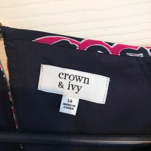 Crown and Ivy dress